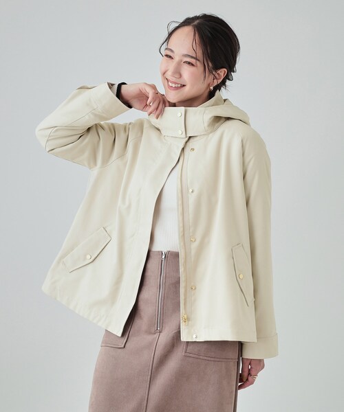 DRESKIP(ドレスキップ)の「◆【撥水/マルチWAY】フェイクファーライナー付き欲張りマンパ(ブルゾン・レディース・ライトベージュ/カーキ/ブラック/ブラウン系その他・04/03/02)」の18枚目の写真