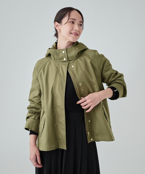 DRESKIP(ドレスキップ)の「◆【撥水/マルチWAY】フェイクファーライナー付き欲張りマンパ(ブルゾン・レディース・ライトベージュ/カーキ/ブラック/ブラウン系その他・04/03/02)」の22枚目の写真