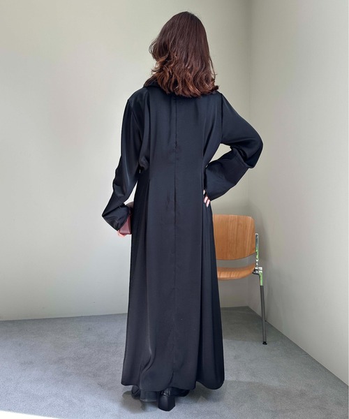 【セール】ロングシャツドレス（シャツワンピース）｜1chaku.（イッチャク）