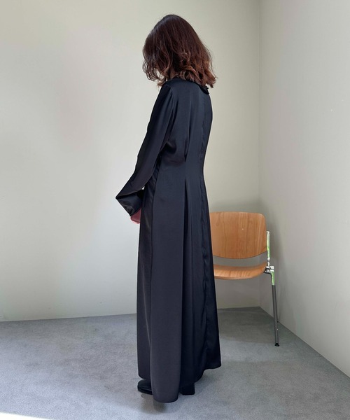 【セール】ロングシャツドレス（シャツワンピース）｜1chaku.（イッチャク）