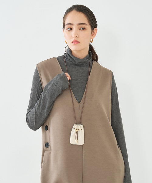 collex（コレックス）の「レザーキンチャククロシェットネックレス（ネックレス・レディース・レッド/アイボリー/ブラック・フリー）」の17枚目の写真