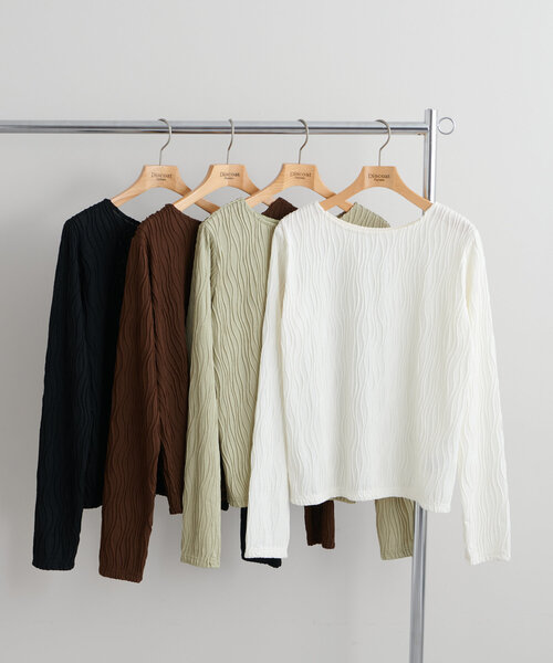 feepur ステンカラーコート コート シャギー2wayロングコート