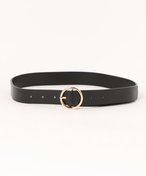 INGNI(イング)の「リングバックルベルト/A(ベルト・レディース・ブラック/ブラック系その他/ブラウン・ONE SIZE)」の5枚目の写真