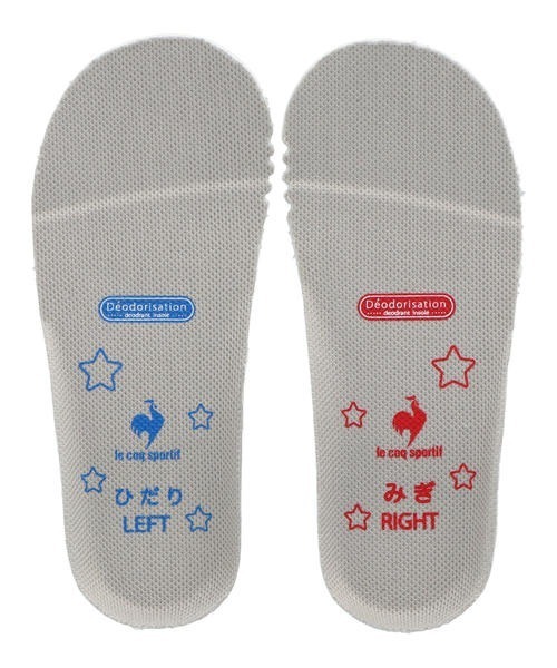 le coq sportif(ルコックスポルティフ)の「le coq sportif ルコックスポルティフ LA ROLAND 2 F ART【脱ぎ履き簡単/軽量】ベビーシューズ ワンベルト(ラローラン2FART)(スニーカー・キッズ・オレンジ系その他・14.0cm/15.0cm/16.0cm/13.0cm)」の5枚目の写真
