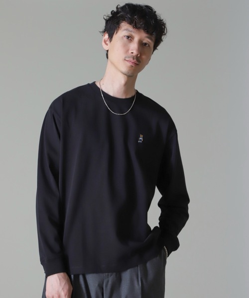 NANO universe(ナノユニバース)の「ナノベア Tシャツ 長袖(Tシャツ/カットソー・メンズ・その他1/その他2/その他3/その他4・S/M/L)」の4枚目の写真