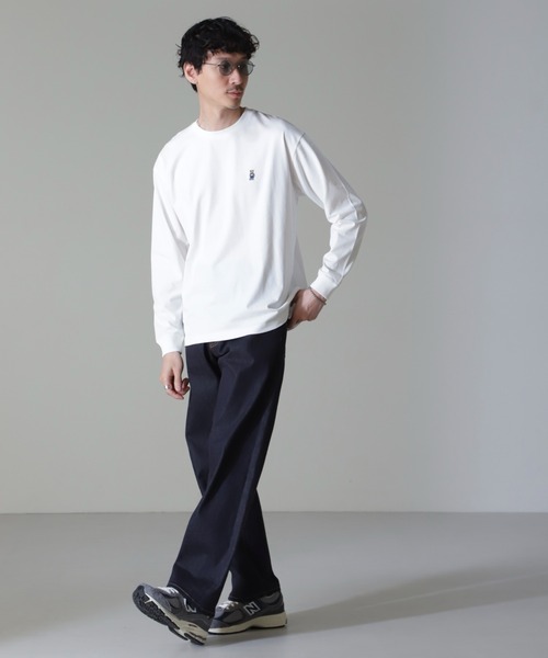 NANO universe(ナノユニバース)の「ナノベア Tシャツ 長袖(Tシャツ/カットソー・メンズ・その他1/その他2/その他3/その他4・S/M/L)」の18枚目の写真
