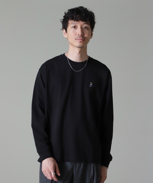 NANO universe(ナノユニバース)の「ナノベア Tシャツ 長袖(Tシャツ/カットソー・メンズ・その他1/その他2/その他3/その他4・S/M/L)」の16枚目の写真