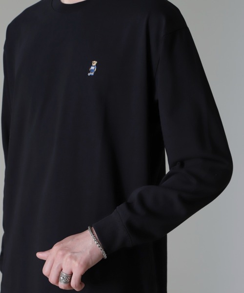 NANO universe(ナノユニバース)の「ナノベア Tシャツ 長袖(Tシャツ/カットソー・メンズ・その他1/その他2/その他3/その他4・S/M/L)」の7枚目の写真
