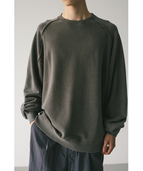ピグメントクルーネックスウェット（スウェット）｜STYLEMIXER