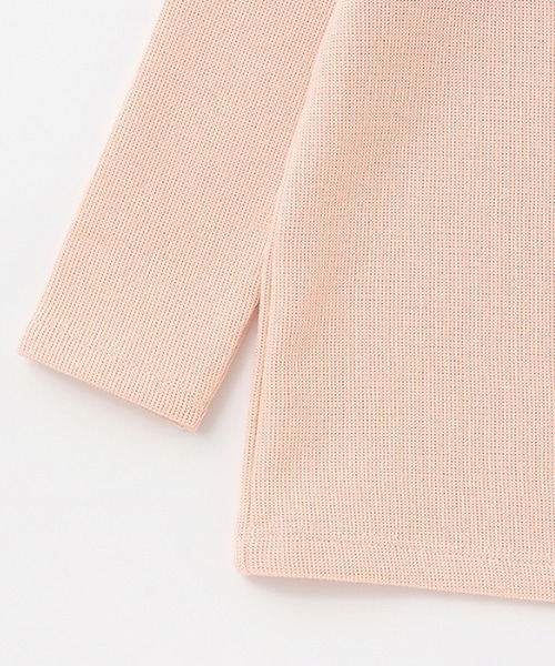 Love&Peace&Money（ラブアンドピースアンドマネー）の「ポシェットトレーナー（スウェット・キッズ・キナリ/ピンク・80ｃｍ/90cm/100cm/110cm/120cm/130cm）」の5枚目の写真