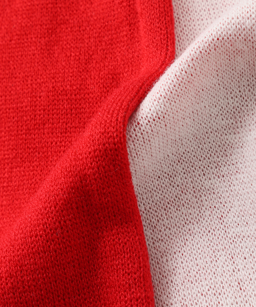 UMBRO(アンブロ)の「UMBRO EX STADIUM SIDE REVERSIBLE MUFFLER(マフラー・メンズ・ネイビー/レッド/ブラック・FREE)」の18枚目の写真