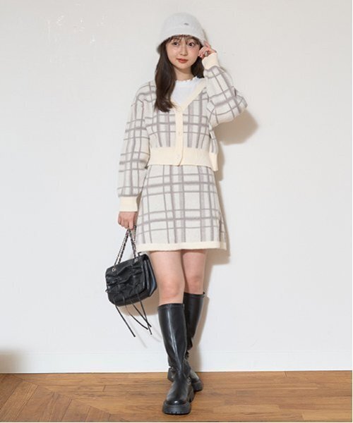 LOVETOXIC（ラブトキシック）の「【LTXC】シャギーバケハ（キャップ・キッズ・オフホワイト/グレー/ベージュ/ブラック・FREE）」の7枚目の写真