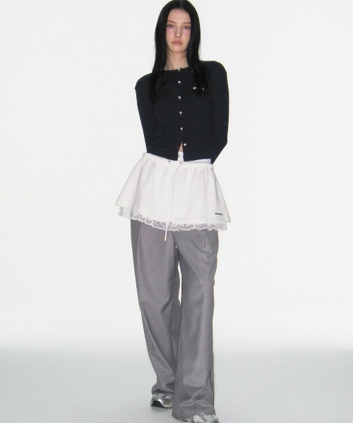 CRANK カーディガン KNIT STUD BUTTON CARDIGAN（カーディガン/ボレロ）｜CRANK