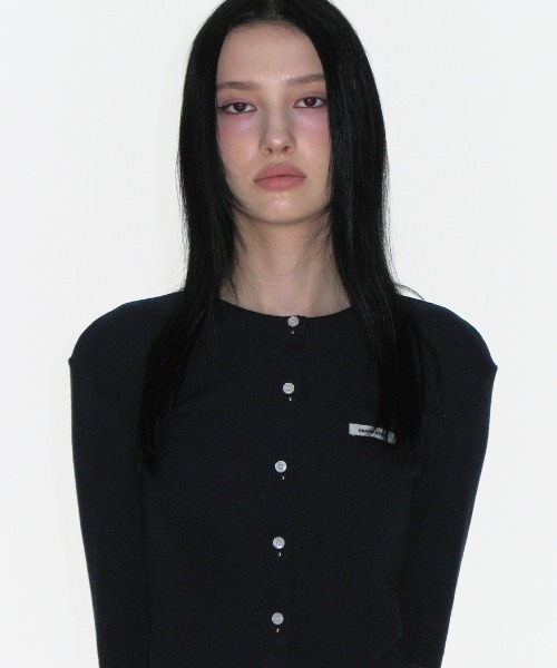 CRANK カーディガン KNIT STUD BUTTON CARDIGAN（カーディガン/ボレロ）｜CRANK