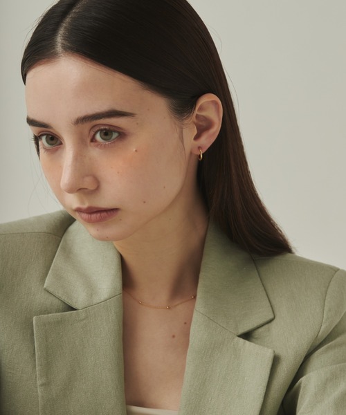 ciite'(シーテ)の「simple earrings / シンプルイヤリング (両耳用)(イヤリング・レディース・シルバー/ゴールド・FREE)」の8枚目の写真