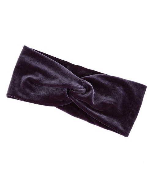 an meets zakka ベロアクロスターバンヘアバンド / レディース メンズ