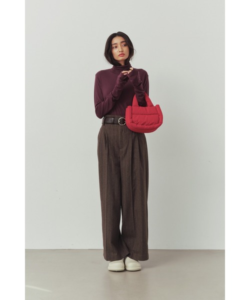 ALEXIA STAM（アリシアスタン）の「Puffer Bag /ナイロンパファーバッグ（トートバッグ・レディース・シルバー/レッド/ブラック・FREE）」の8枚目の写真