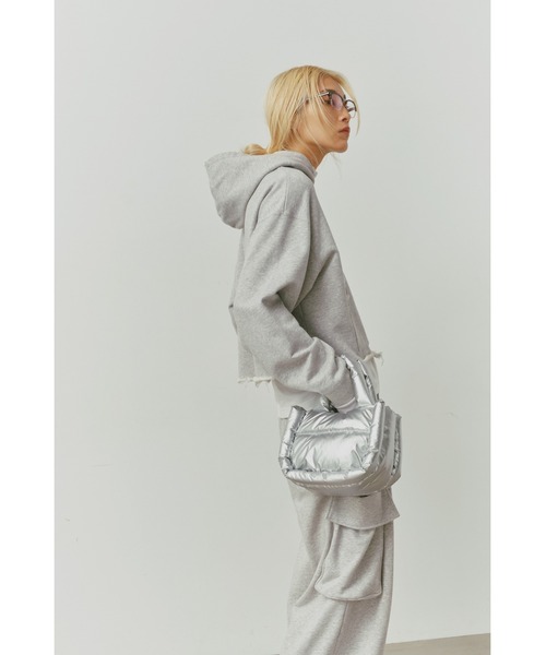 ALEXIA STAM（アリシアスタン）の「Puffer Bag /ナイロンパファーバッグ（トートバッグ・レディース・シルバー/レッド/ブラック・FREE）」の17枚目の写真