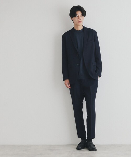 THE SHOP TK （ザ ショップ ティーケー ）の「◆バーズアイジャケット【セットアップ可/ビジネス対応】（テーラードジャケット・メンズ・ネイビー/ブラウン系その他・04/03/02/01）」の11枚目の写真