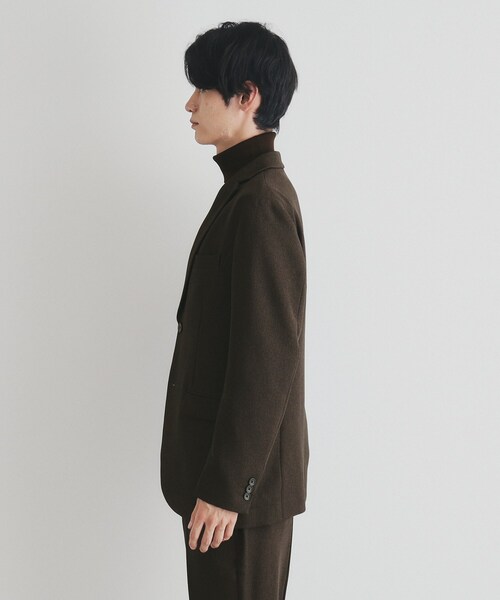 THE SHOP TK （ザ ショップ ティーケー ）の「◆バーズアイジャケット【セットアップ可/ビジネス対応】（テーラードジャケット・メンズ・ネイビー/ブラウン系その他・04/03/02/01）」の20枚目の写真