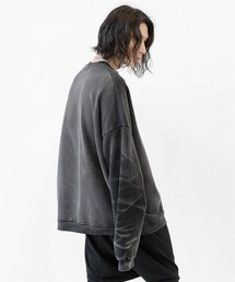 minsobi ムーンビッグシルエットスウェット ムーンプリントビッグシルエットスウェット（Tシャツ/カットソー