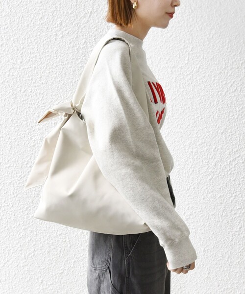 SHIPS any: A4 リボン付 ワンハンドル バッグ（トートバッグ）｜SHIPS