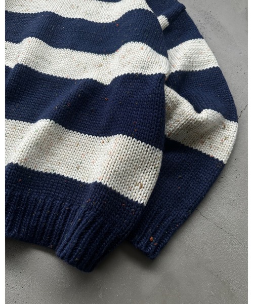 ニット+セーター vintage nep yarn knit WISH FOR EVER（ウィッシュフォーエバー） セーター ニット ASSORT LOW