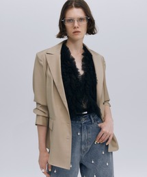 PEAKED LAPEL SHIRTS JACKET/ピークドラペルシャツジャケット