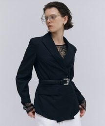 PEAKED LAPEL SHIRTS JACKET/ピークドラペルシャツジャケット