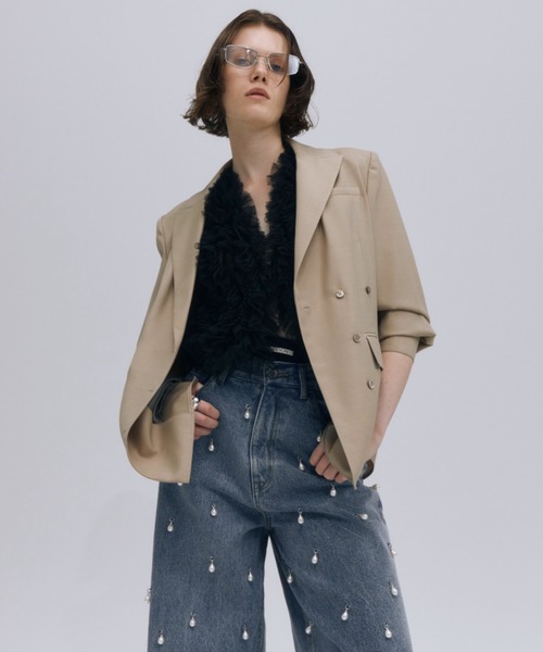 セール】PEAKED LAPEL SHIRTS JACKET/ピークドラペルシャツ