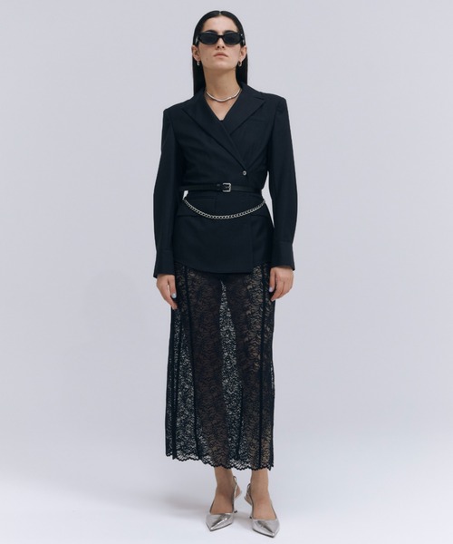 ジャケット・アウター peaked-lapel jacket peaked lapel jacket | ANDRESD