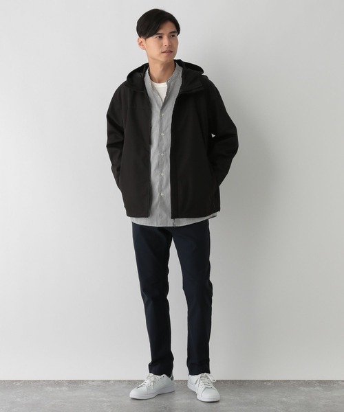 GLOBAL WORK Smile Seed Store（グローバルワーク スマイルシードストア）の「サーモモイストワッフルクルーTシャツ長袖/143073（Tシャツ/カットソー・メンズ・ブラック/グレイッシュベージュ/チャコール/オフホワイト/セージグリーン・MEDIUM/SMALL/X-LARGE/LARGE）」の6枚目の写真
