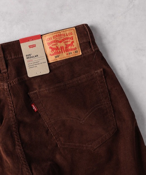 Levi's(リーバイス)の「【Levi's】WARM「505」 レギュラーストレート(その他パンツ・メンズ・ブラウン・32inch/29inch/30inch/31inch/33inch/34inch/36inch/28inch)」の6枚目の写真