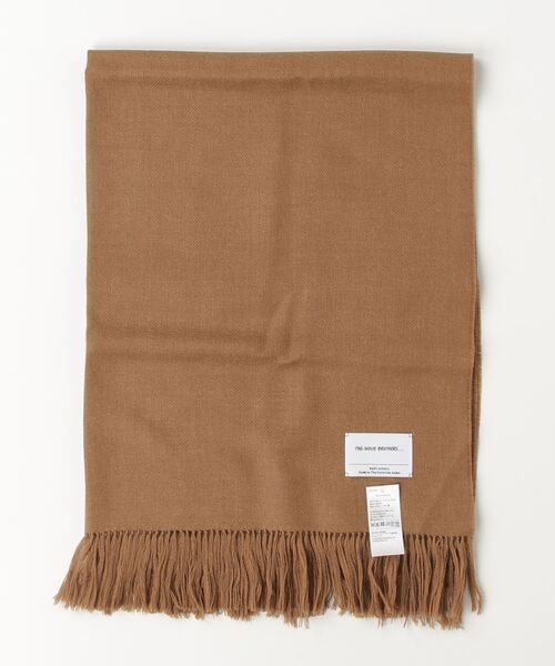 小物 NON BRUSHED LARGE STOLE THE INOUE BROTHERS Non Brushed Large Stole ザイノウエブラザーズ