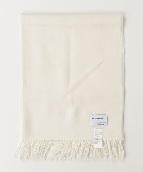 THE INOUE BROTHERS(ザイノウエブラザーズ)の「【THE INOUE BROTHERS】ザイノウエブラザーズ Non Brushed Large Stole(ストール/ショール・メンズ・ブラック/グリーン系その他/ピンク系その他/ホワイト/ブラウン/グレー・ONE SIZE/ONESIZE)」の11枚目の写真