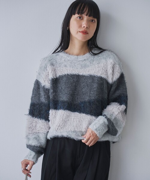 【Taylormade】カラーブロックモックセーター（未使用に近い） COLOR BLOCK KNIT PULLOVER — aulaaila