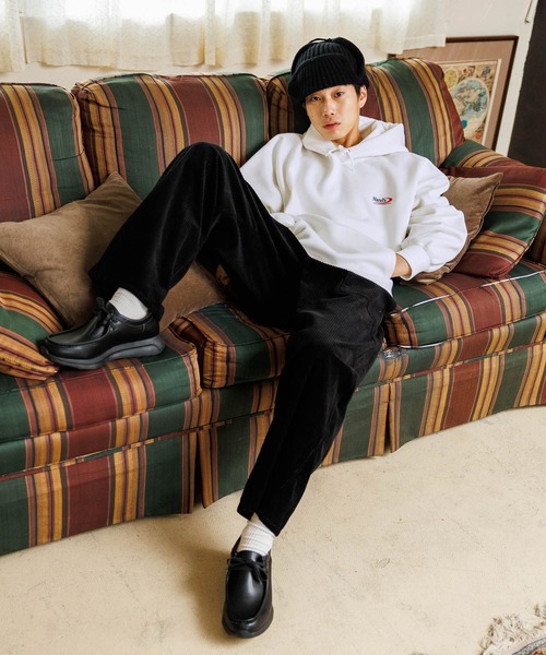 niko and...（ニコアンド）の「ウール混フライトニットワッチ（ニットキャップ/ビーニー・メンズ・グレー/ブラック・FREE）」の6枚目の写真