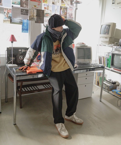 niko and...（ニコアンド）の「ウール混フライトニットワッチ（ニットキャップ/ビーニー・メンズ・グレー/ブラック・FREE）」の14枚目の写真