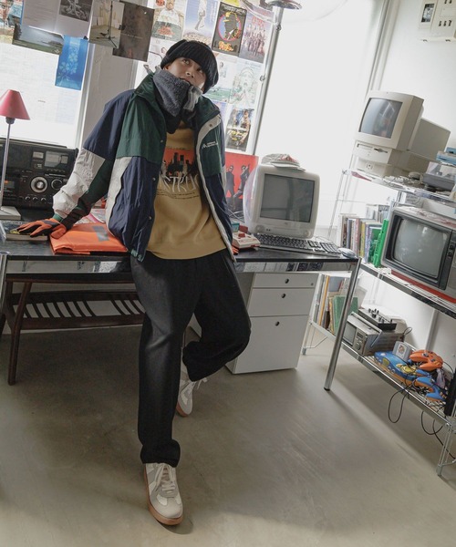 niko and...（ニコアンド）の「ウール混フライトニットワッチ（ニットキャップ/ビーニー・メンズ・グレー/ブラック・FREE）」の16枚目の写真