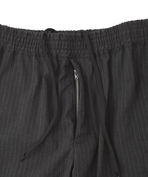  j.n.r.d（ジェー・エヌ・アール・ディー）の「j.n.r.d/ピンストライプトラックパンツ（スラックス・メンズ・ワイン/チャコールグレー/ネイビー・M/LL/L）」の7枚目の写真
