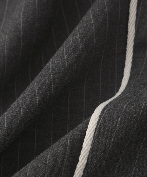  j.n.r.d（ジェー・エヌ・アール・ディー）の「j.n.r.d/ピンストライプトラックパンツ（スラックス・メンズ・ワイン/チャコールグレー/ネイビー・M/LL/L）」の13枚目の写真