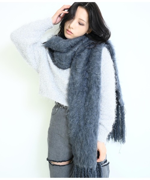 ANAP（アナップ）の「起毛糸 マフラー（マフラー）」 - WEAR