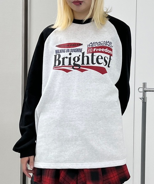 Figments(フィグメンツ)の「ロゴラグランスウェット(スウェット・レディース・ワインレッド/ブラック・FREE)」の7枚目の写真