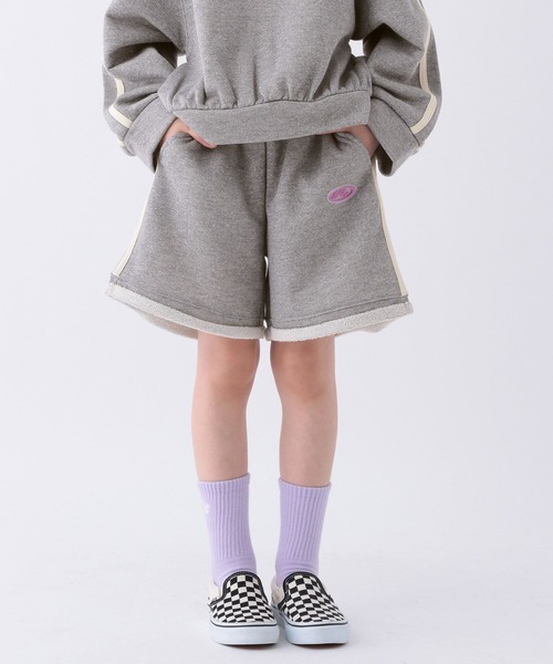 BAYFLOW（ベイフロー）の「[セットアップで着用可能☆]ラメウラケショートパンツ(KIDS)（その他パンツ・キッズ・グレー/アイボリー・130cm/140cm/150cm/110cm/120cm）」の6枚目の写真