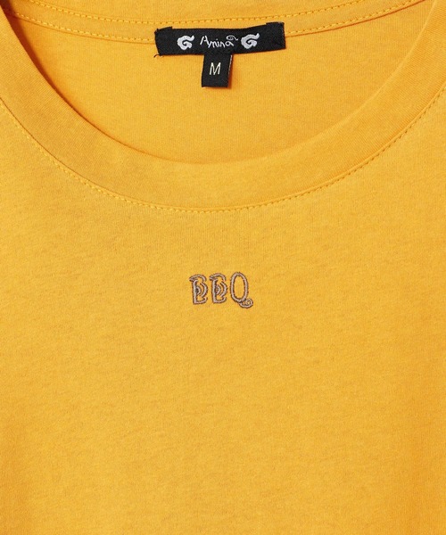 チャイハネ(チャイハネ)の「【チャイハネ】ネルドールメンズTシャツ(Tシャツ/カットソー・メンズ・マスタード/ホワイト・L/M)」の10枚目の写真