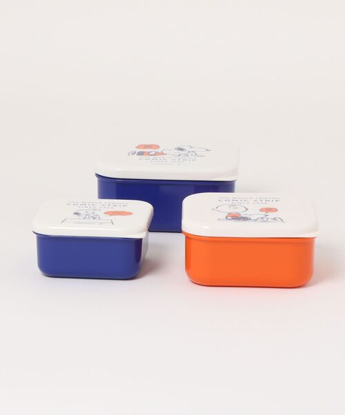PEANUTS(ピーナッツ)の「〈PEANUTS/ピーナッツ〉LUNCH BOX/ランチボックス 3個セット(お弁当箱・レディース・アイボリー・ONE SIZE)」の5枚目の写真