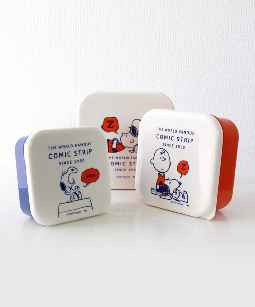PEANUTS(ピーナッツ)の「〈PEANUTS/ピーナッツ〉LUNCH BOX/ランチボックス 3個セット(お弁当箱・レディース・アイボリー・ONE SIZE)」の11枚目の写真