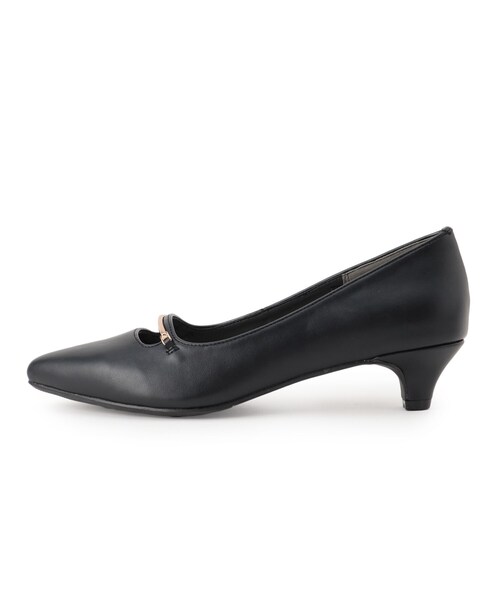 grove（グローブ）の「メタルパーツスリットデザインパンプス【入卒対応可】（パンプス・レディース・ブラック/ベージュ・S/M/L）」の4枚目の写真