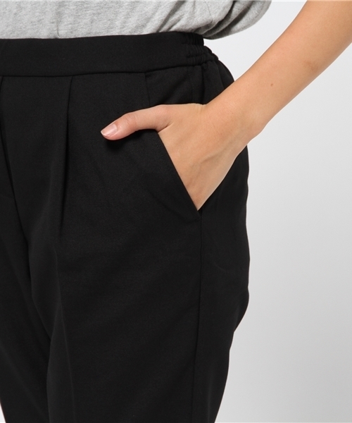 ikka(イッカ)の「テーパードパンツ(その他パンツ・レディース・チャコールグレー/ブラック/ネイビー/グレー・MEDIUM/LARGE/SMALL)」の10枚目の写真