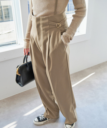 Spick & Span | ミドルハイサスペンダー付きパンツ(その他パンツ)